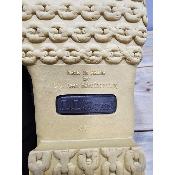 L.L. Bean Women's Maine Hunting Ankle Low Duck Boots Shoes Brown Size 9 - Picture 10 of 10